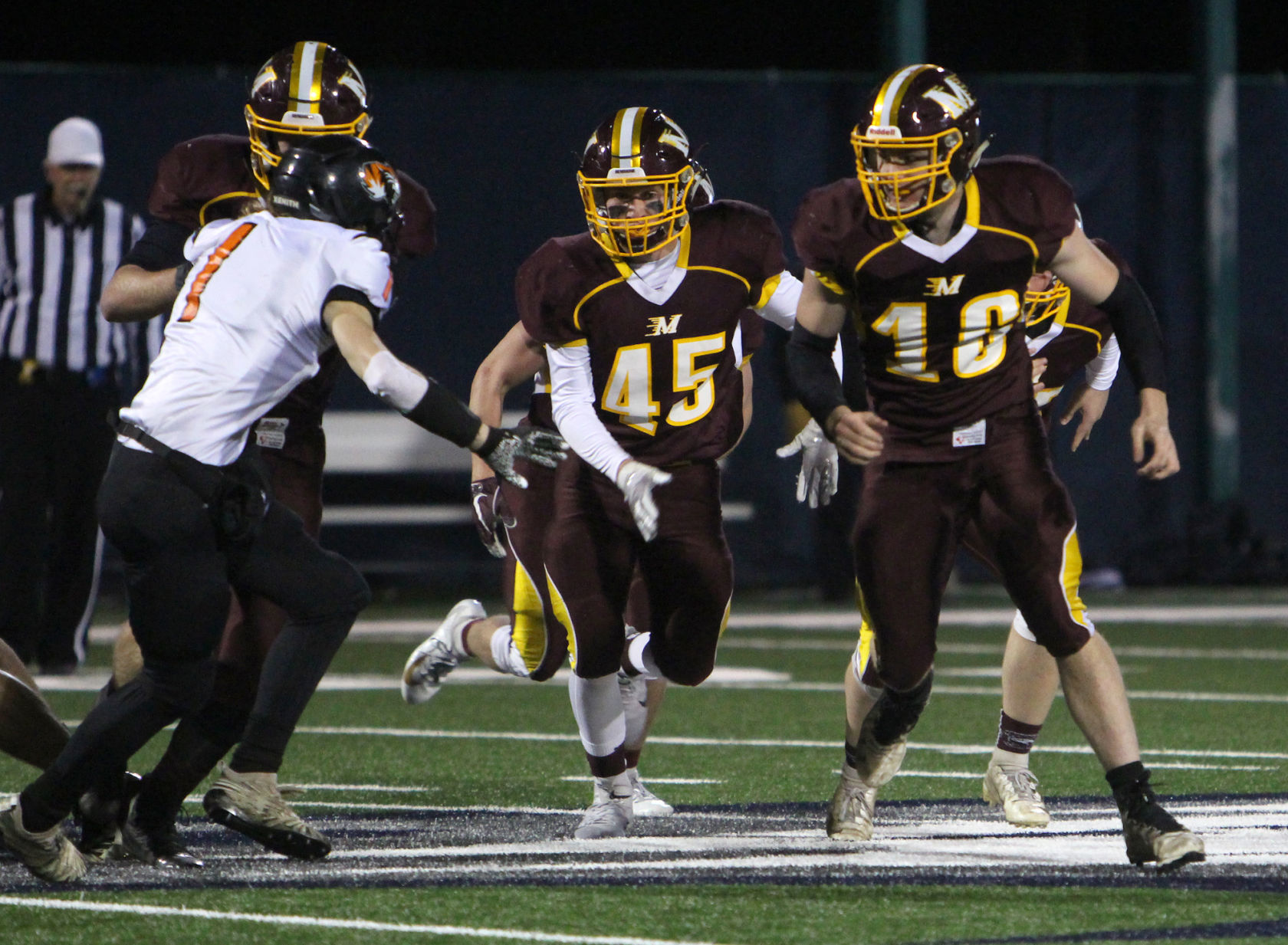 New Richmond at Menomonie football 11-1-19